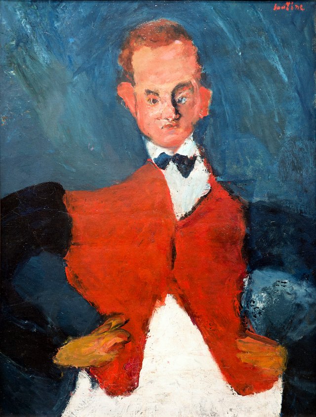 The floor waiter by Chaïm Soutine