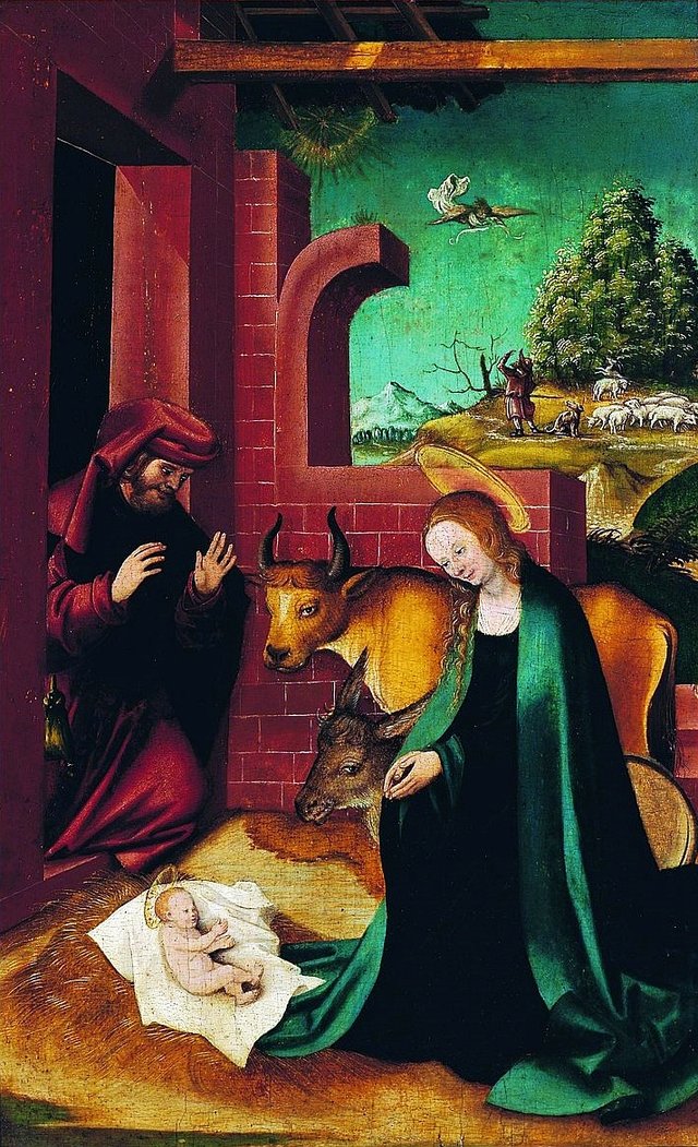 Adoration of the Child by Hans Burgkmair the Elder
