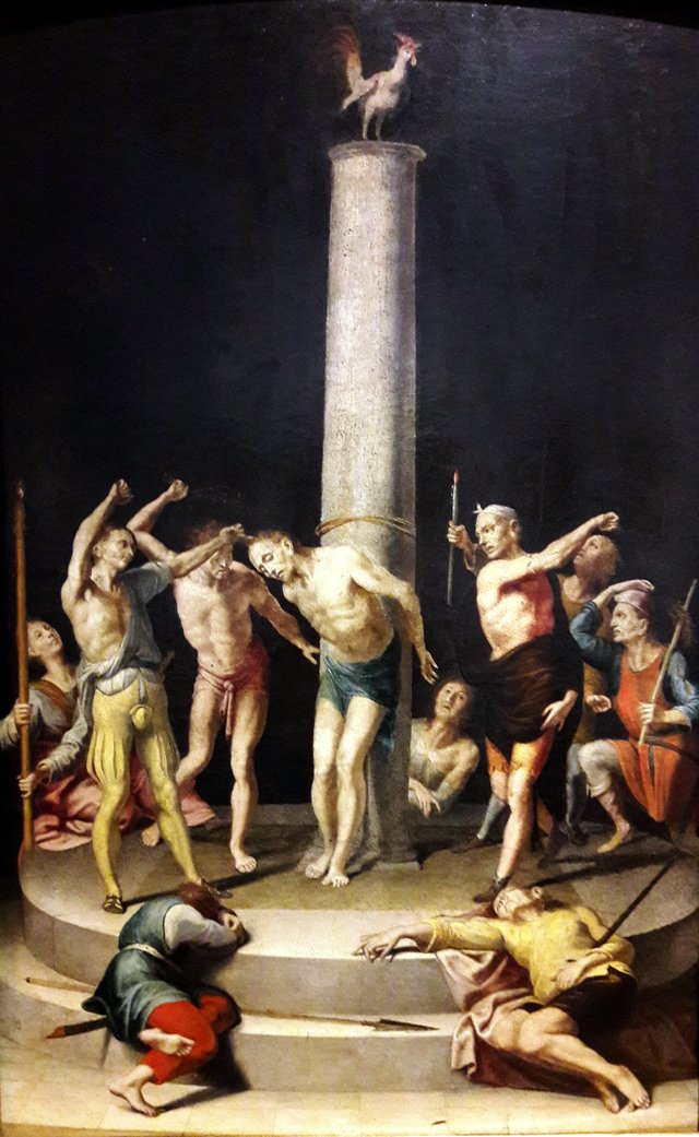 Flagellation of Christ by Pedro de Campaña