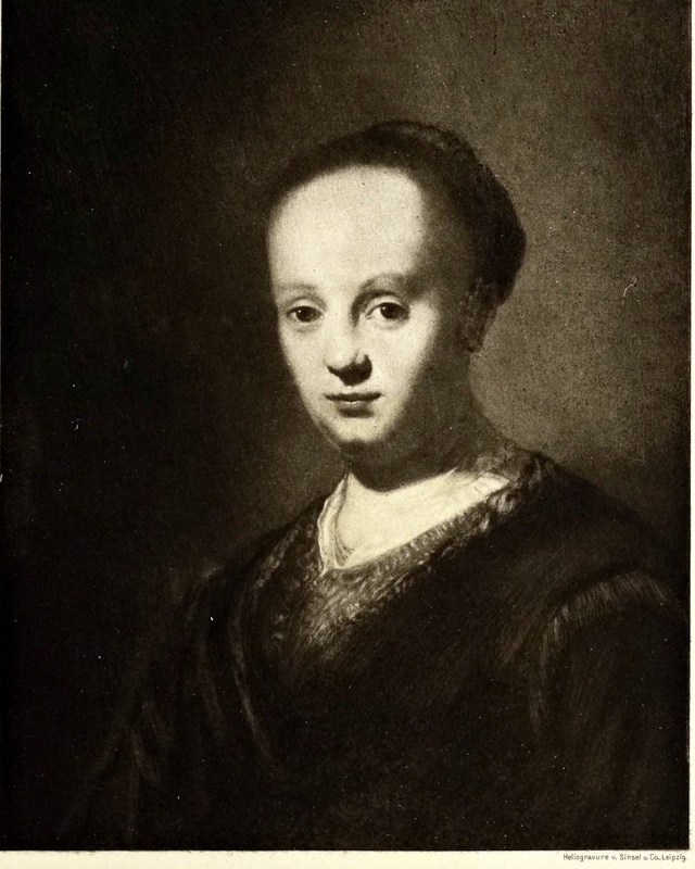 Bust of a Young Woman by Jacob Adriaensz Backer