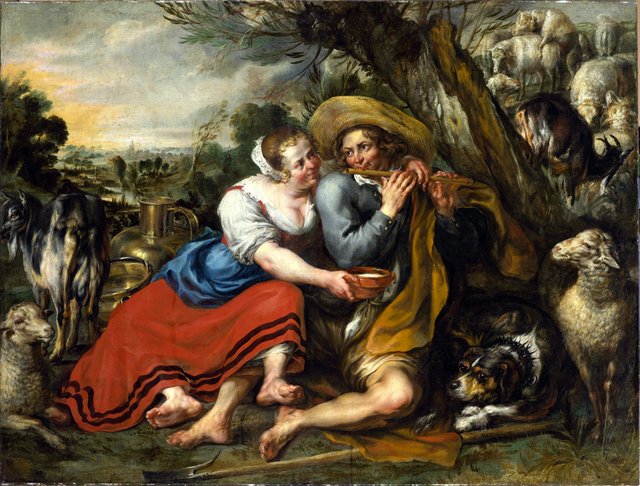 Pastoral idyll by Jan Thomas van Ieperen