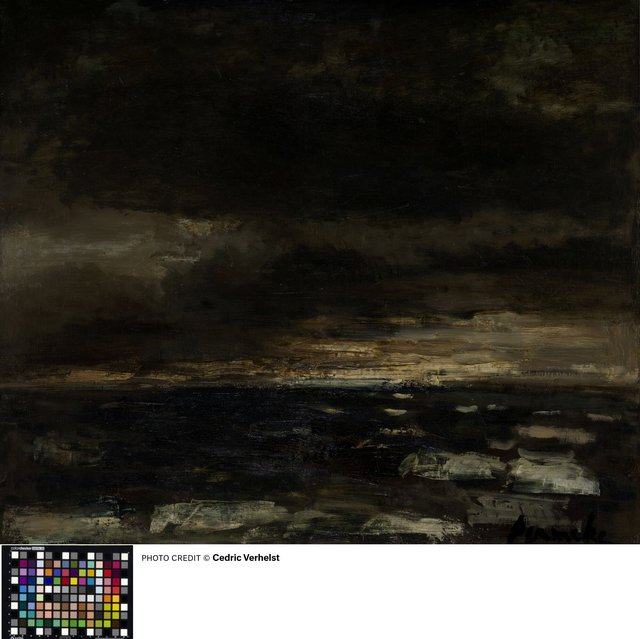 Sombere marine by Constant Permeke