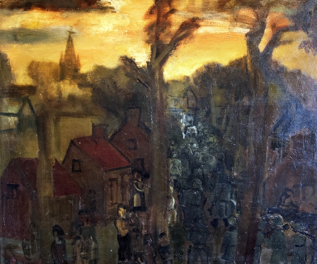 Jabbeke in 1940 by Constant Permeke