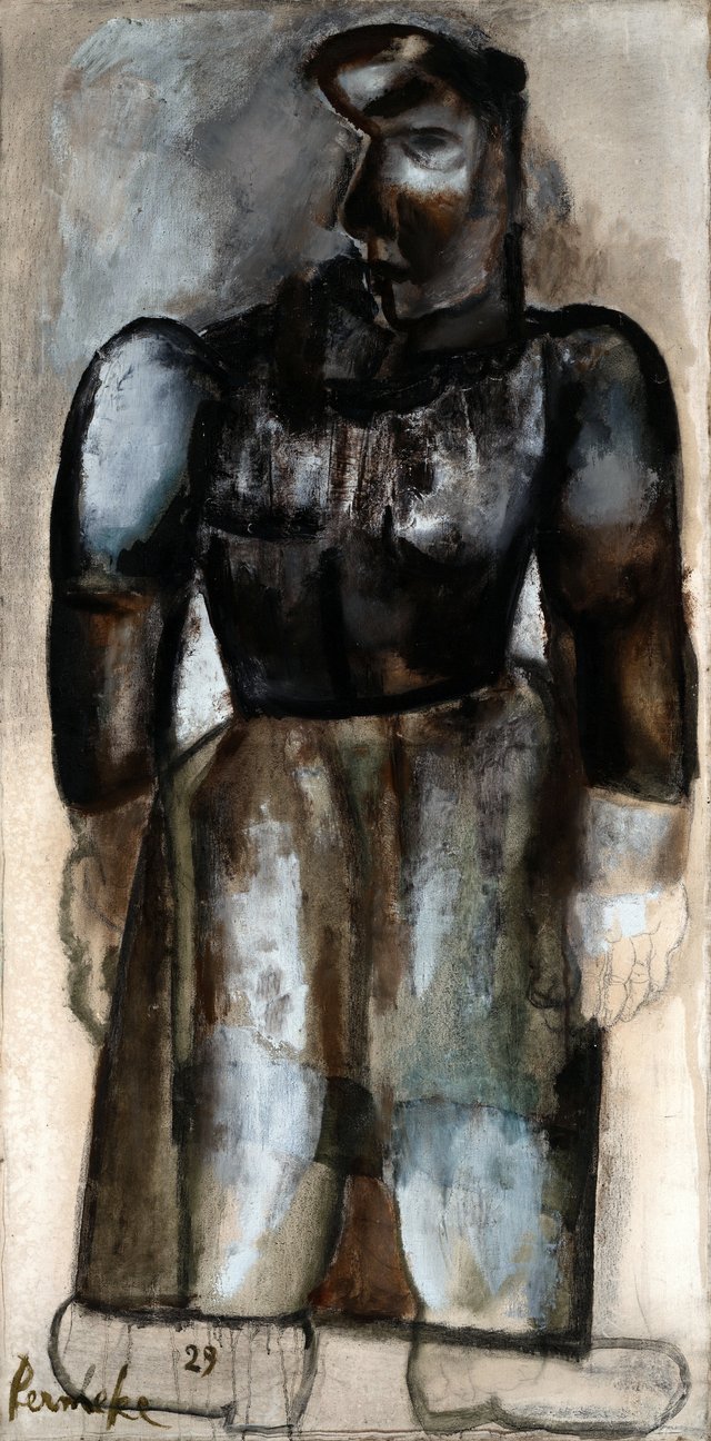 Boerin by Constant Permeke