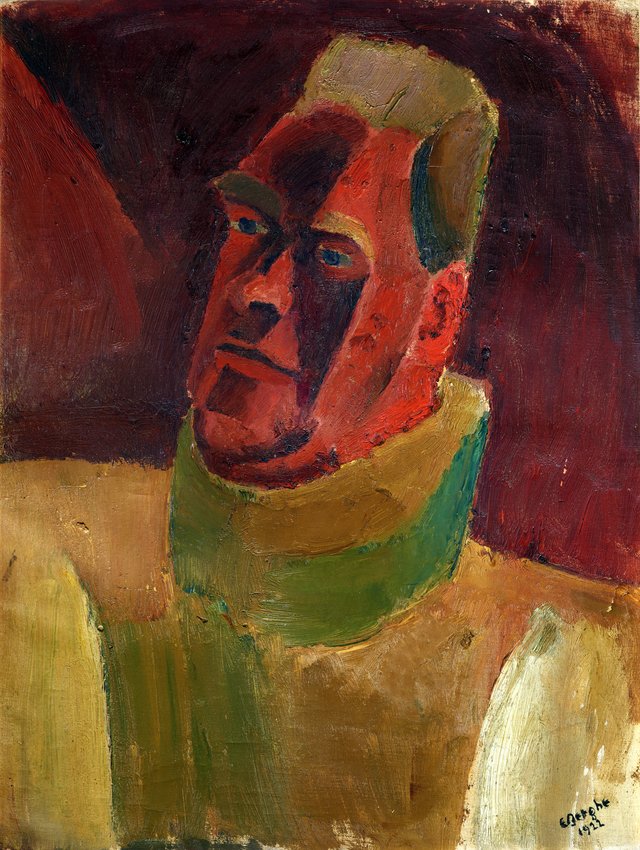 Portrait of Constant Permeke by Frits Van den Berghe