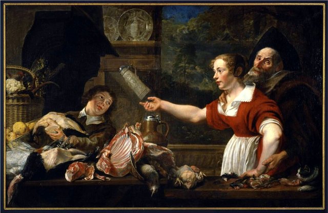 The Scullery Maid by Artus Wolffort