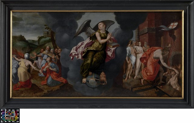 Allegorie van het geloof by Jacob Adriaensz Backer