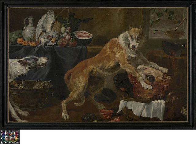 Hondengevecht by Paul de Vos