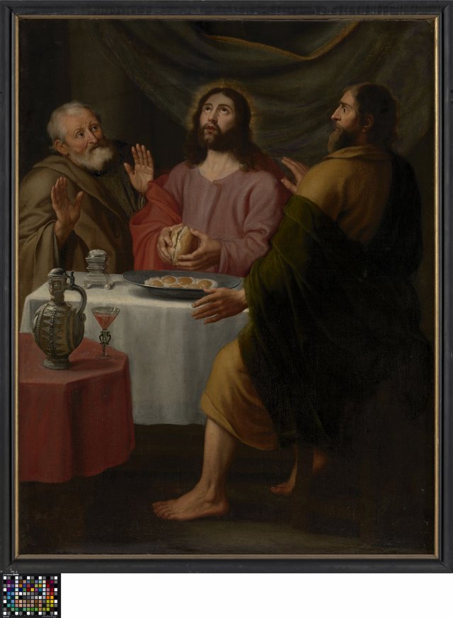The Supper at Emmaus by Erasmus Quellinus II