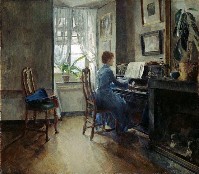 Chez moi by Harriet Backer