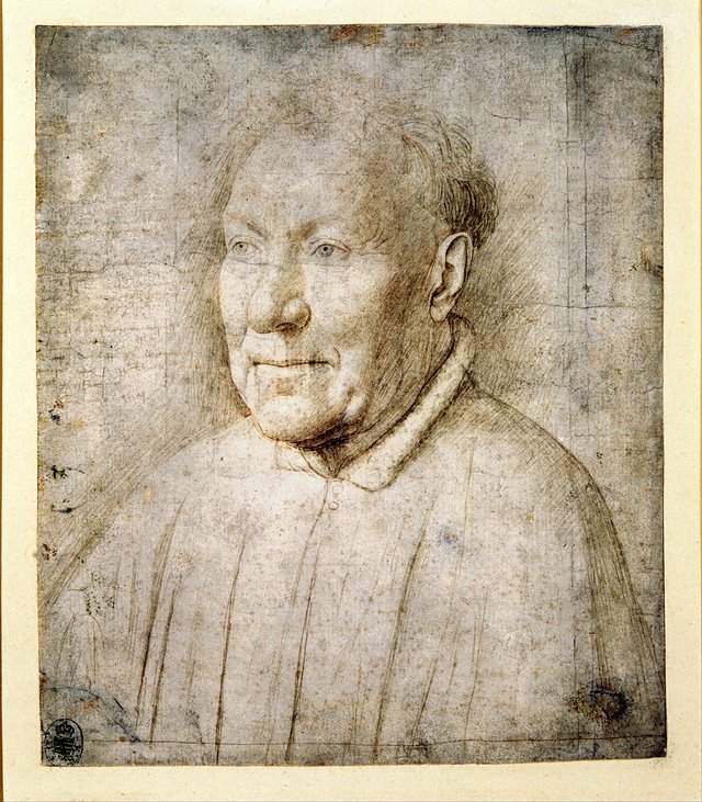 Study for Cardinal Niccolò Albergati by Jan van Eyck