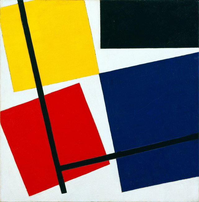Simultaneous Counter-Composition by Theo van Doesburg