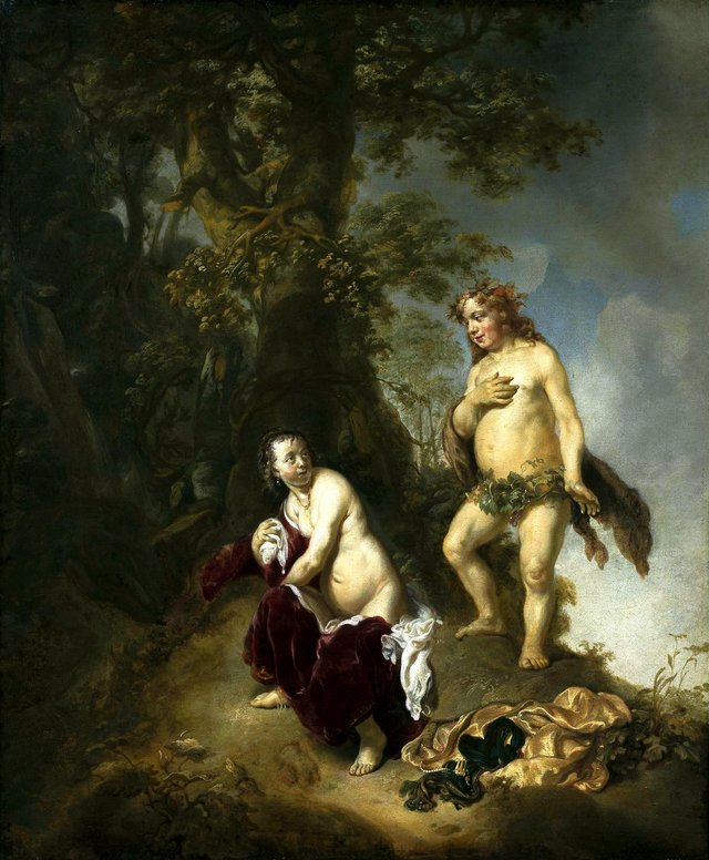 Bacchus and Ariadne by Jacob Adriaensz Backer