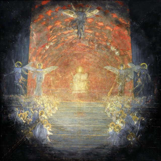 Behold the Bridegroom Arriving by Nikolaos Gyzis