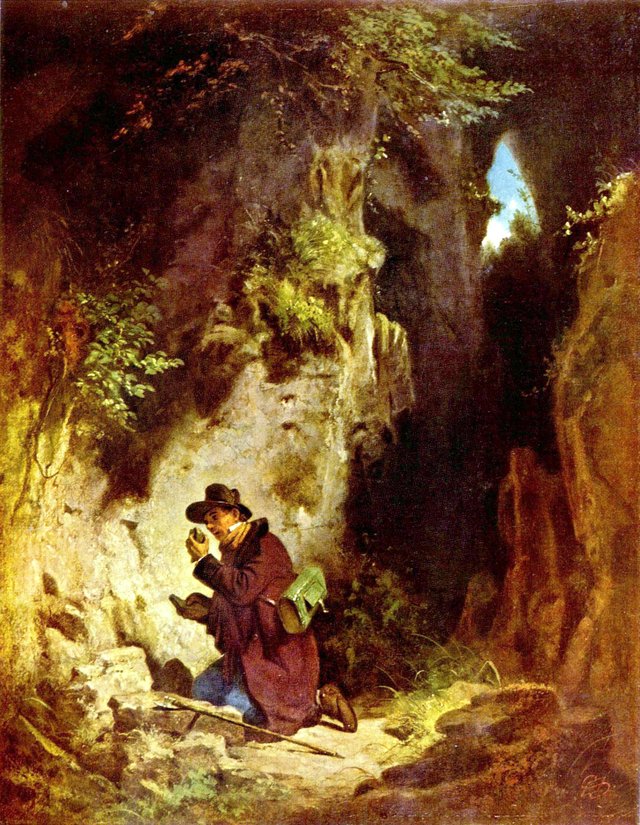 The Geologist by Carl Spitzweg