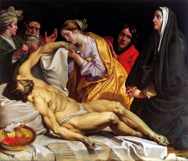 Lamentation by Abraham Janssens I