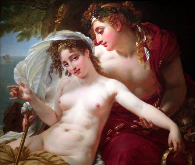 Bacchus and Ariadne by Antoine-Jean Gros