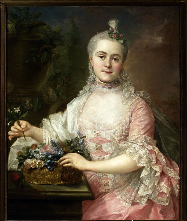 Portrait of Anna Szaniawska née Scypion by Marcello Bacciarelli