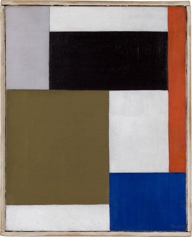 Composition 1923-1924 by Theo van Doesburg