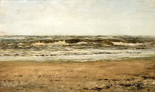 The Sea at Villerville by Homer Dodge Martin