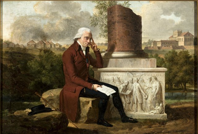 Portrait of Paweł Ksawery Brzostowski (1739-1827). by François-Xavier Fabre