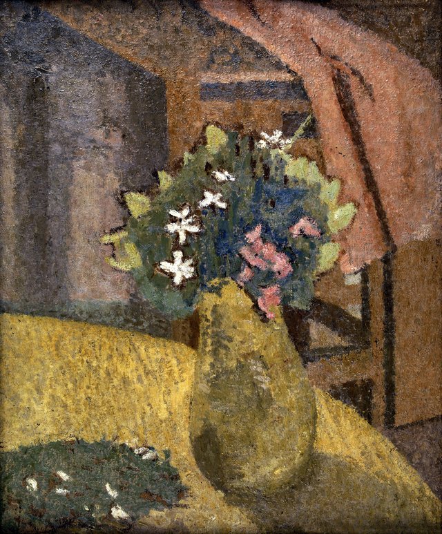 Vase of flowers by Gwen John