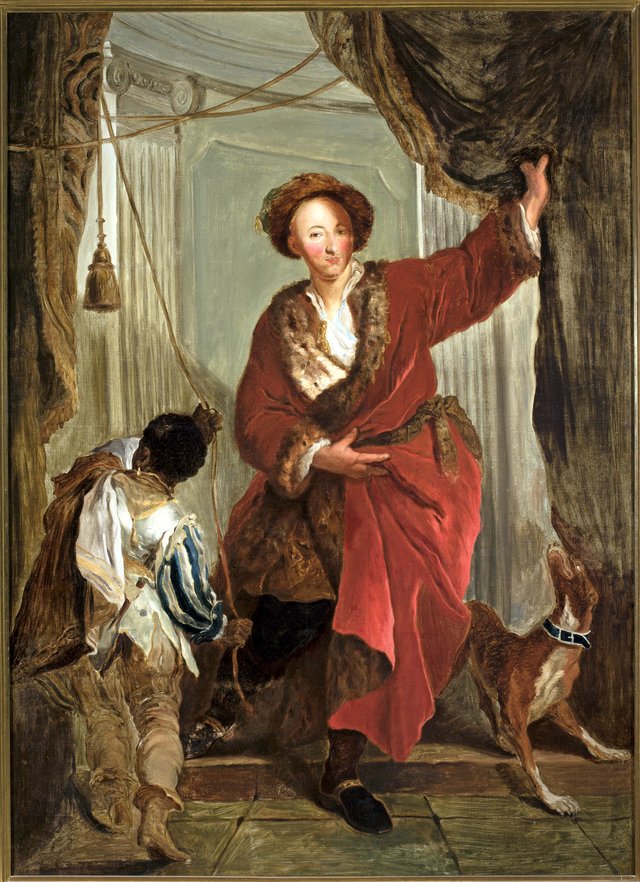 Portrait of Friedrich Ernst von Knyphausen by Antoine Pesne