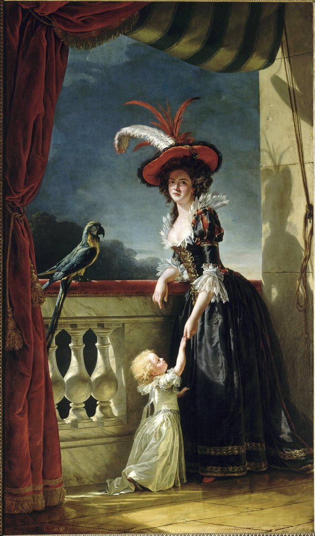 Portrait of Elisabeth of France, Duchess of Parma (1727-1759) by Adélaïde Labille-Guiard
