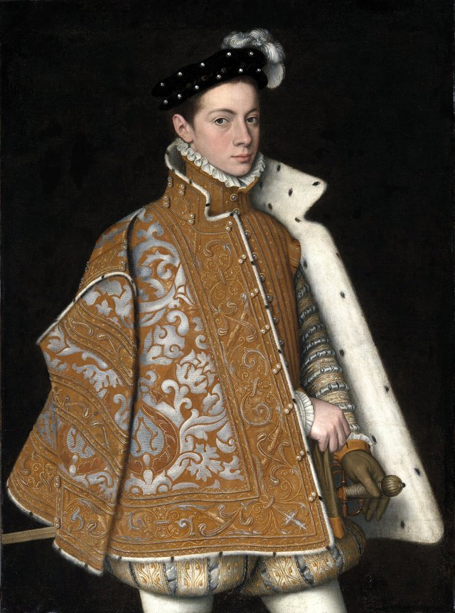Portrait of Prince Alessandro Farnese by Sofonisba Anguissola