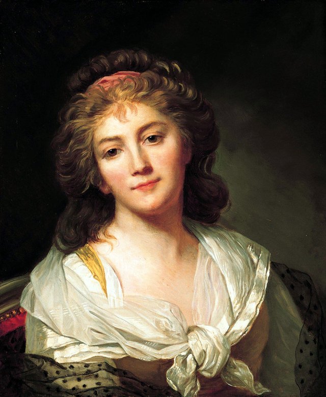 Self-portrait by Marie-Geneviève Bouliard