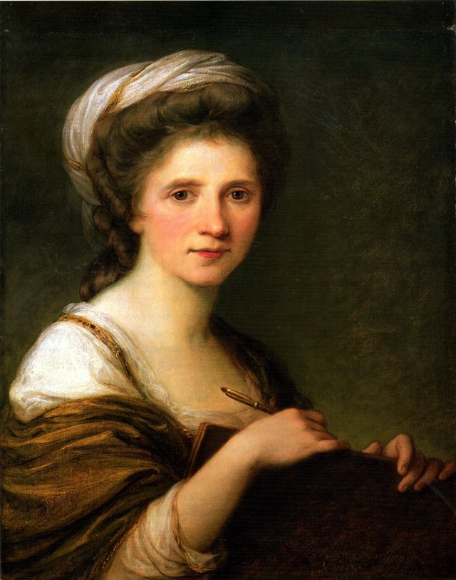 Self-Portrait by Angelica Kauffmann
