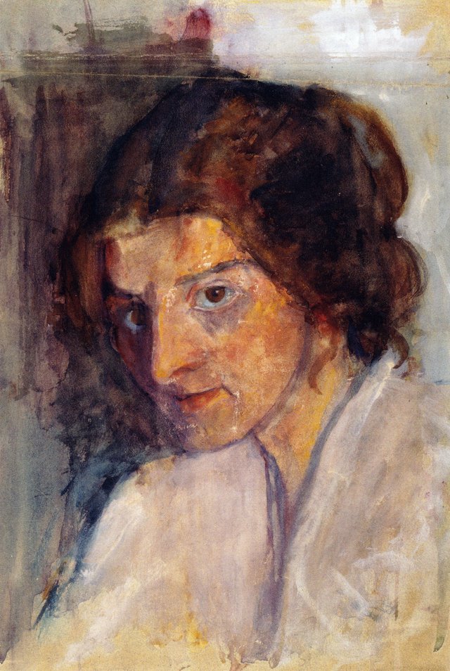 Self-portrait by Paula Modersohn-Becker