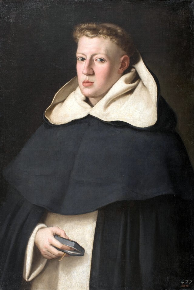 Portrait of Fray Alonso de Santo Tomás by Juan Bautista Maíno