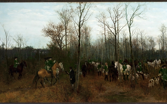 Return from the hunt by Maksymilian Gierymski