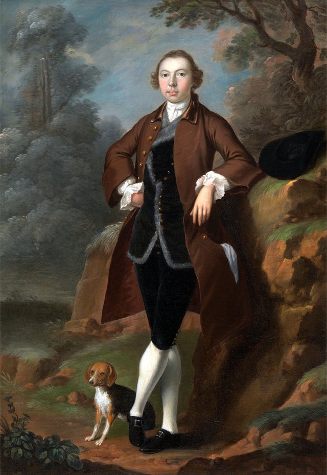 William Farington of Shawe Hall, Lancashire by Arthur Devis