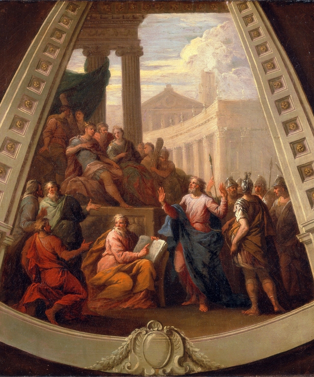 St. Paul before Agrippa by James Thornhill