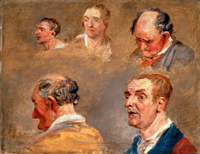 Studies of Jacky Turner and the Reverend Charles Hope's Gardener by James Ward