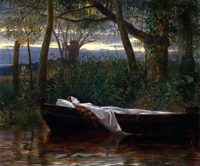 The Lady of Shalott by Walter Crane