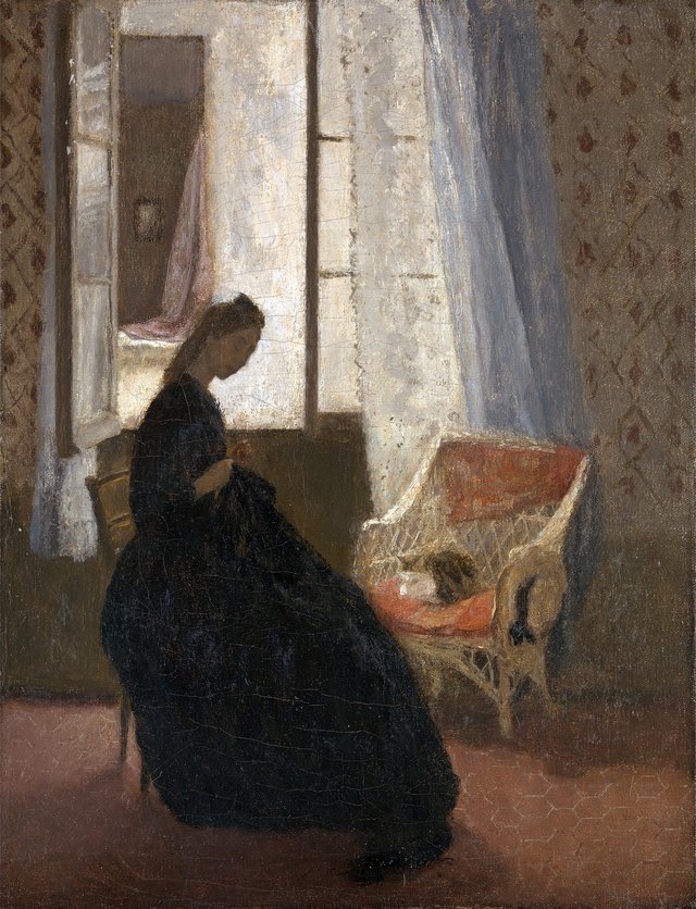 La Chambre sur la Cour by Gwen John