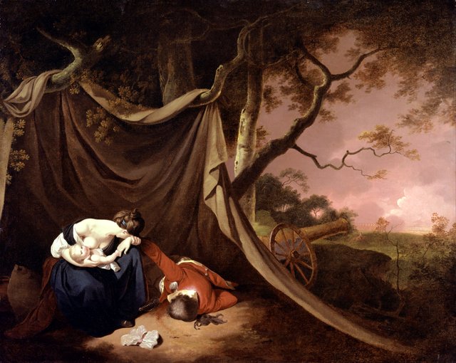 The Dead Soldier by Joseph Wright of Derby
