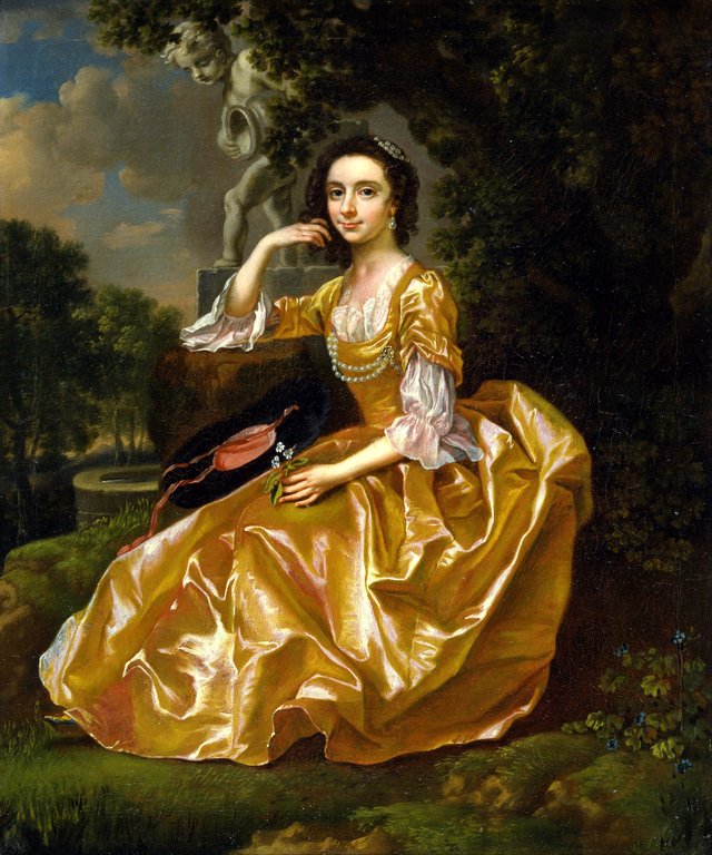 Mary Chauncey (née Tahourdin) by Francis Hayman