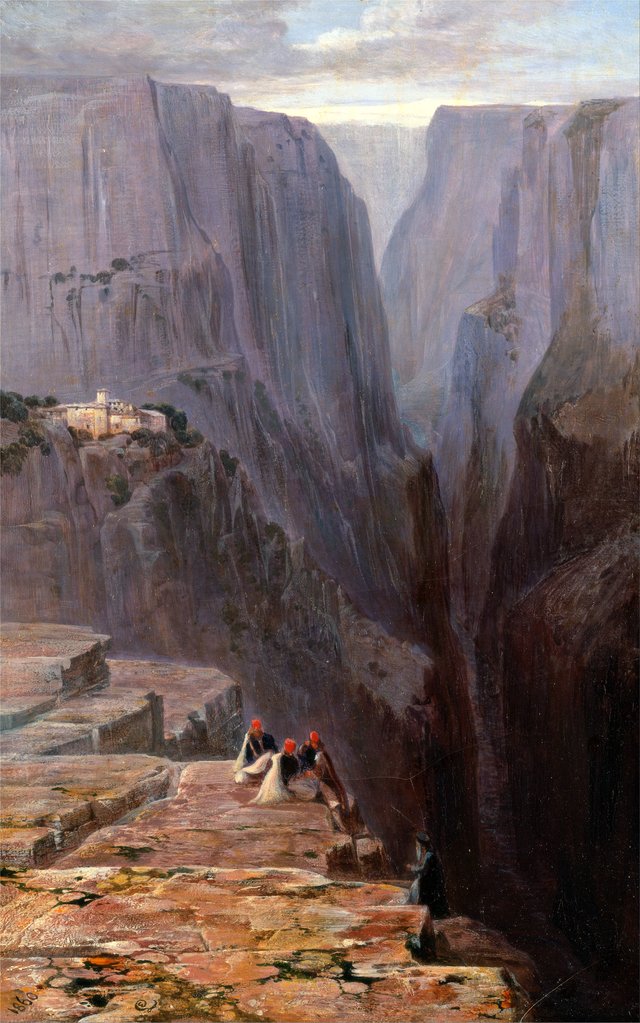 Zagori, Greece by Edward Lear