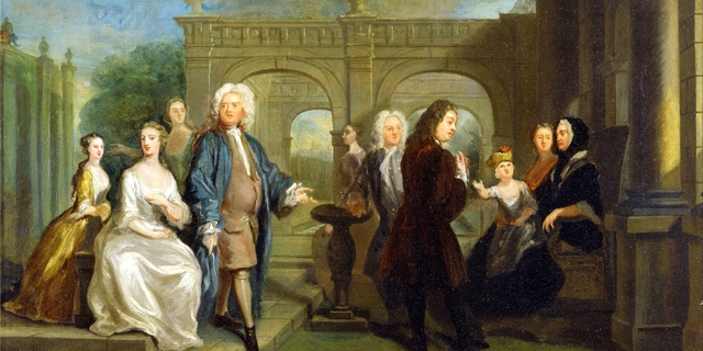 A Family Conversation Piece by Joseph Highmore