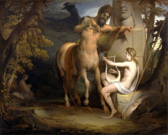 The Education of Achilles by James Barry
