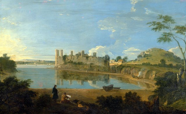 Caernarfon Castle by Richard Wilson