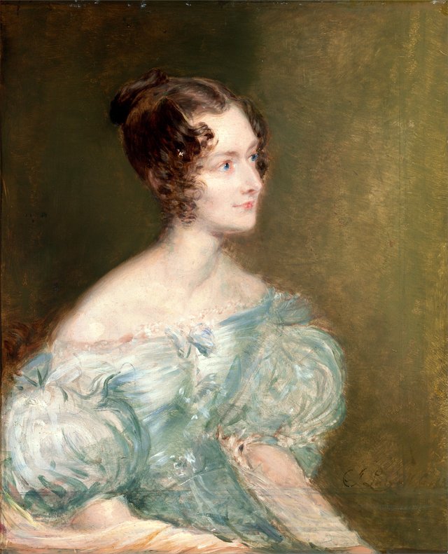 A Woman, Probably Lydia Price (née Rose) by John Linnell