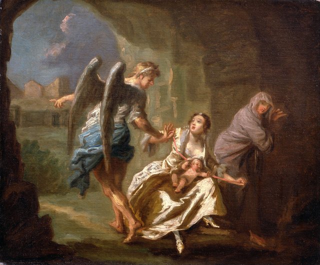 The Angel of Mercy by Joseph Highmore