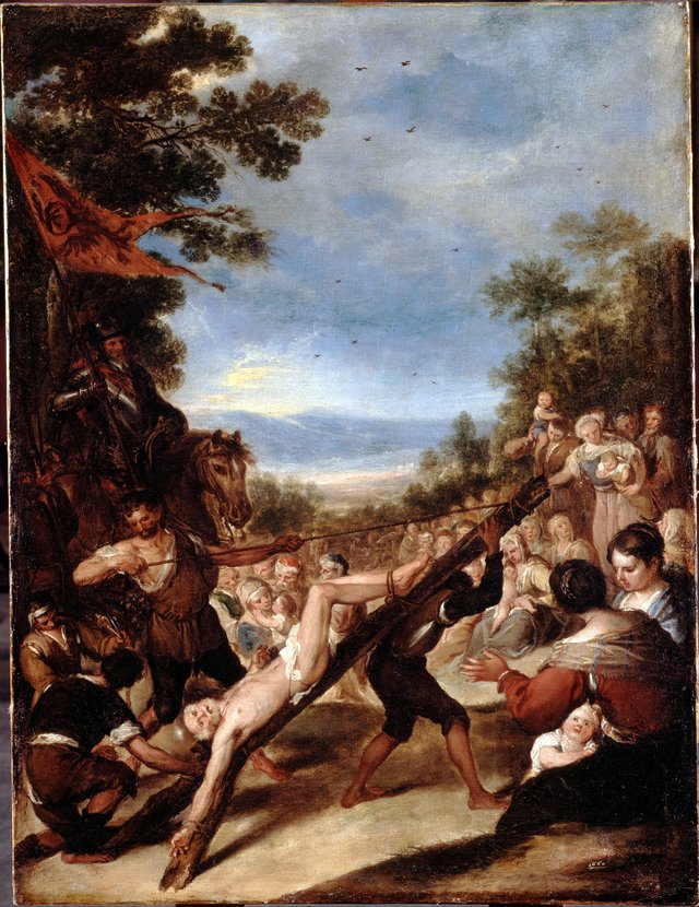 The Crucifixion of Saint Peter by José Antolínez