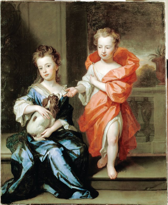 called The Howard Children by Godfrey Kneller