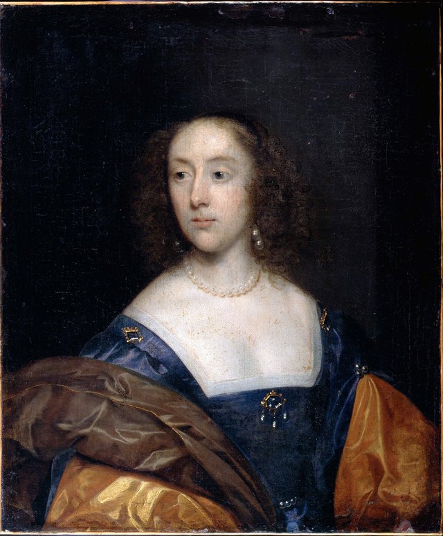 Portrait of a Lady in Blue by Cornelis Janssens van Ceulen
